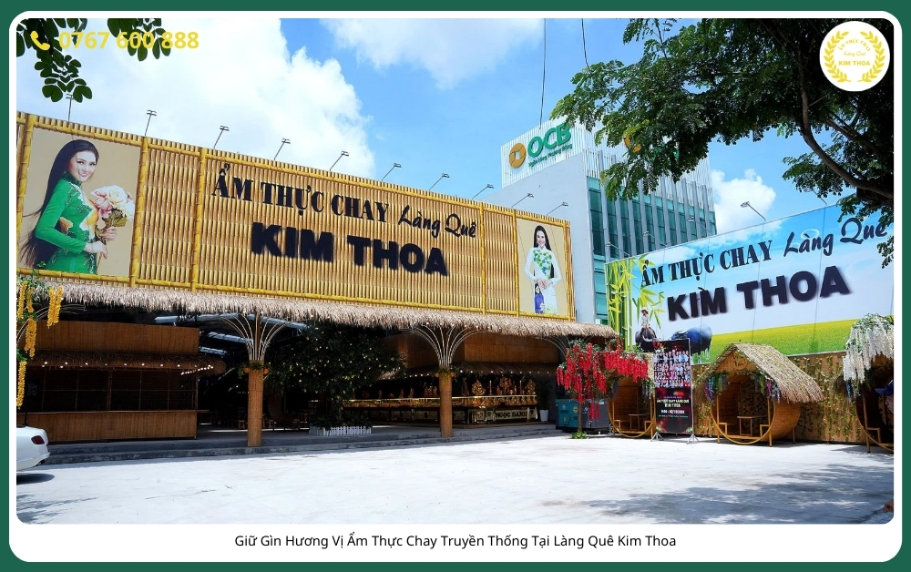 Ẩm Thực Chay Truyền Thống Tại Làng Quê Kim Thoa